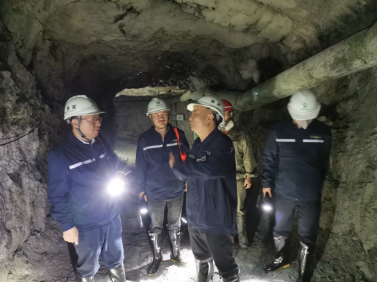国家矿山安全监察局福建局督导检查组一行 到ATY.COM爱体育(中国大陆)科技公司开展矿山安全督导检查工作